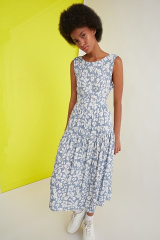 Robe patineuse - Bleu