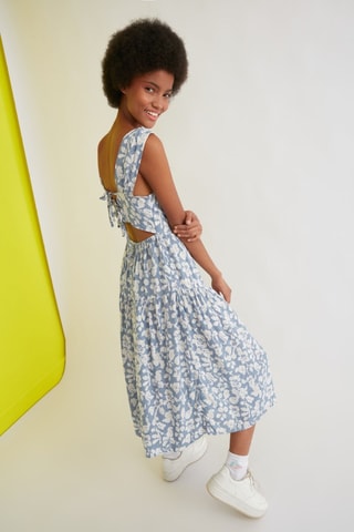 Robe patineuse - Bleu