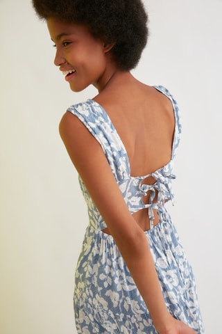 Robe patineuse - Bleu