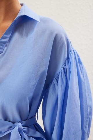 Robe de plage - Bleu