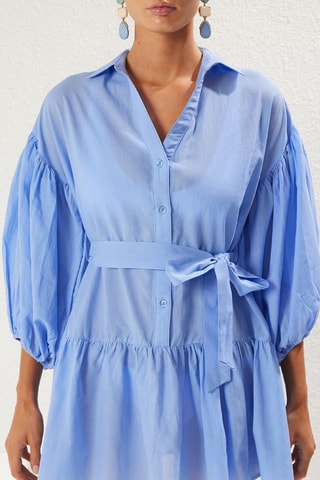 Robe de plage - Bleu