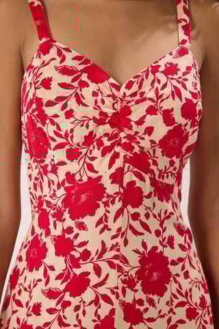 Robe midi - Rose