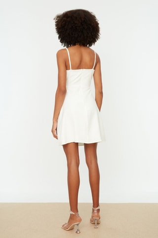 Robe courte - Blanc