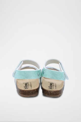 Sandales Rosso - Turquoise chiné