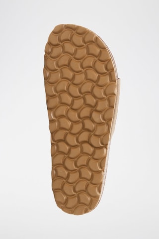 Sandales en nubuck - Marron clair