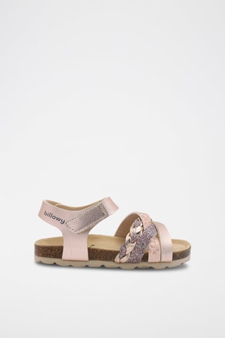 Sandales Rosso - Doré rose