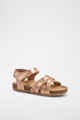 Sandales Saumon