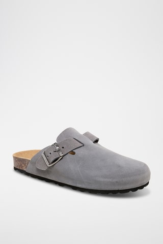 Sabots en nubuck Rosso - Gris