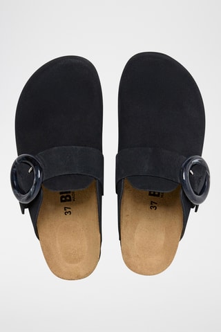 Sabots en cuir - Noir