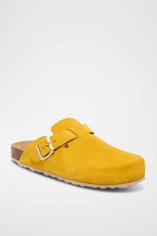 Sabots en nubuck Rosso - Jaune