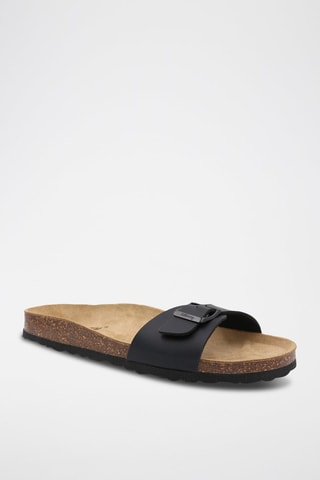 Mules Rosso - Noir