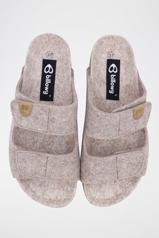 Mules - Taupe chiné