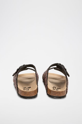Mules - Noir chiné