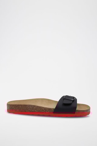 Mules Rosso - Noir