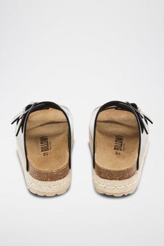 Mules plateformes - Gris