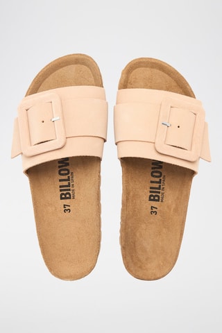 Mules en nubuck - Rose
