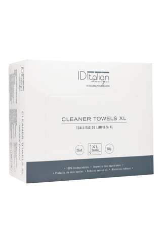 25 lingettes nettoyantes biodégradables
