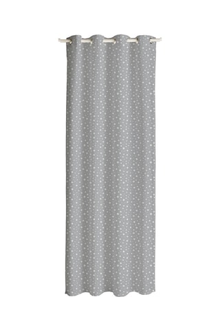 Cortina Stella Cinzento - 140 x 240 cm