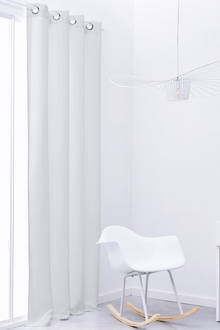 Cortina de ocultação Essential - Giz - 140 x 240 cm