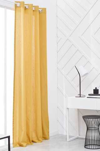Cortina Panama Ocre - 140 x 240 cm