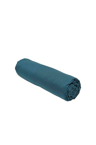 Lençol-capa em algodão 78 fios/cm² - Pavão 