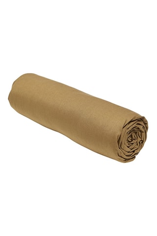 Lençol-capa em algodão bio 57 fios/cm² Organic Bronze