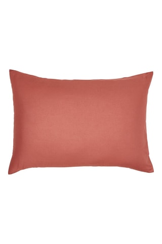 Fronha em algodão Today Essential - 57 fios/cm² - Vermelho,