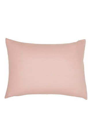 Fronha em algodão 57 fios/cm² Essential - Rosa
