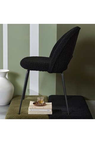 Cadeira Teddy Matcha - Preto