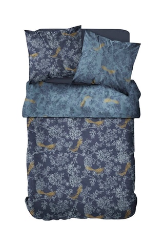 Conjunto de edredão em algodão 57 fios/cm² Sunshine 6.55 - Azul