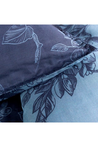 Conjunto de edredão em algodão 57 fios/cm² Sunshine 6.55 - Azul