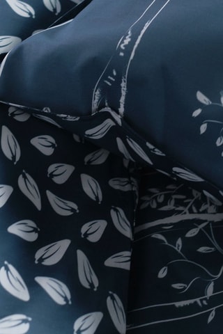 Conjunto de edredão em algodão 57 fios/cm² - Azul,