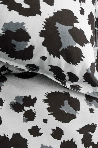 Conjunto de edredão Crazy - Preto e branco