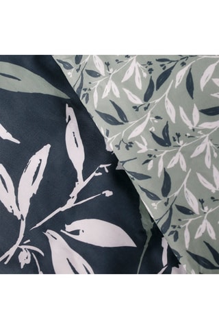 Conjunto de edredão em algodão 57 fios/cm² Mawira 2.06 - Azul e verde