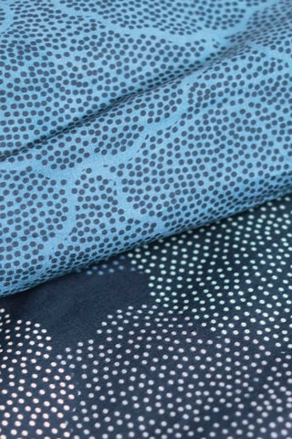 Conjunto de edredão em algodão Sunshine - Azul,