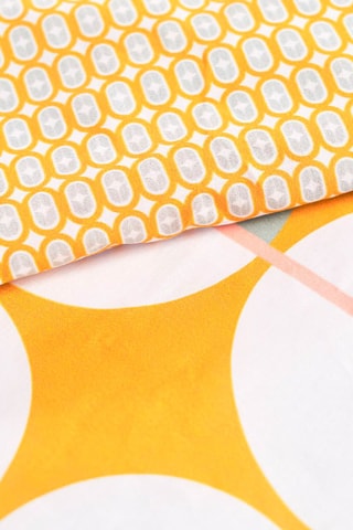 Conjunto de edredão em algodão Sunshine - Amarelo