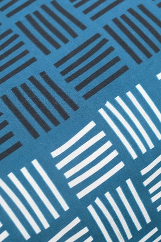 Conjunto de edredão em algodão Sunshine - Azul,