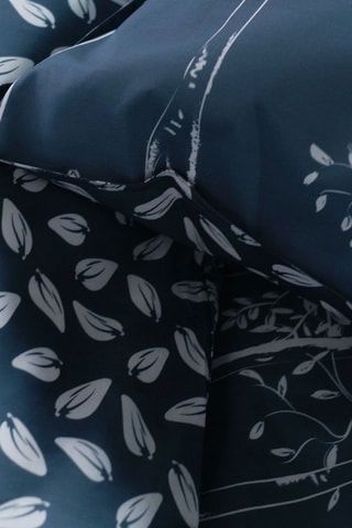 Conjunto de edredão em algodão Sunshine - Azul,