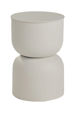 Mesa de centro - 30 x 30 x 46 cm - Creme