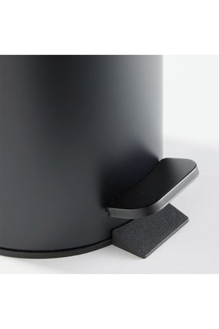 Caixote de lixo - 3 l - Preto