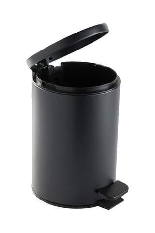 Caixote de lixo - 3 l - Preto