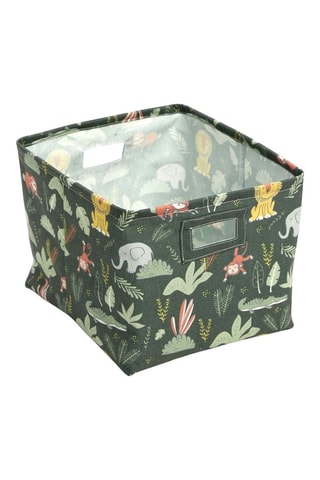 Cesto de arrumação - 8 x 34 x 30 cm - Verde