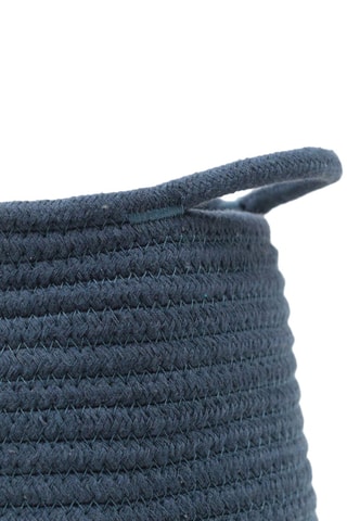 Cesto Factory - 30 cm - Azul e bege