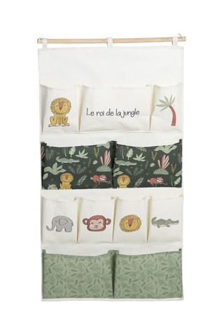 Arrumação tecido de parede XL "O rei da selva" - 60 x 10 x 10 cm