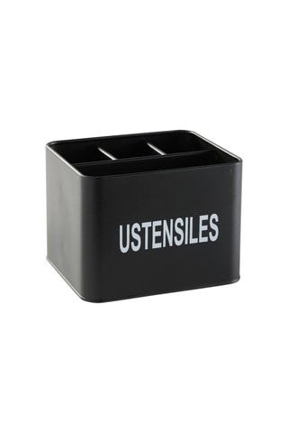 Recipiente para talheres - 18 x 15,5 x 13,5 cm