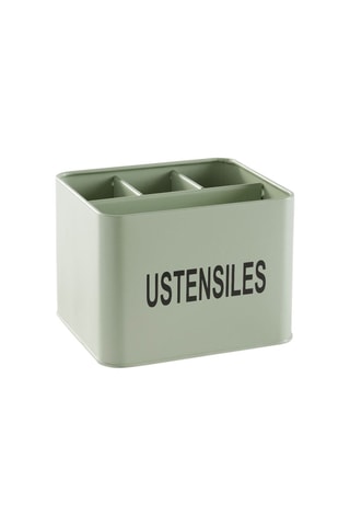 Recipiente para talheres - 18 x 15,5 x 13,5 cm