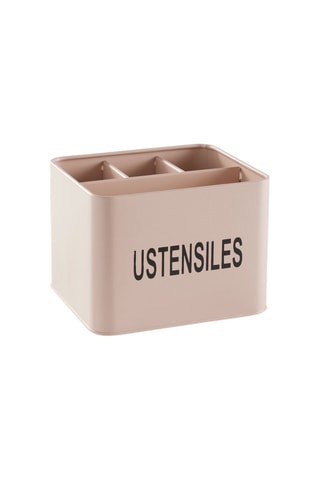 Recipiente para talheres - 18 x 15,5 x 13,5 cm