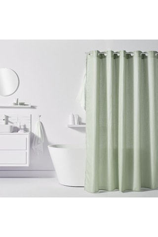 Cortina de duche - Verde - 180 x 200 cm