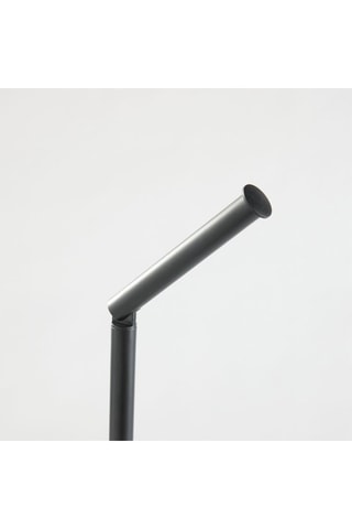 Suporte de papel higiénico - 17 x 17 x 56 -73 cm - Preto