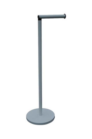 Suporte de papel higiénico - 17 x 17 x 56 -73 cm - Azul,